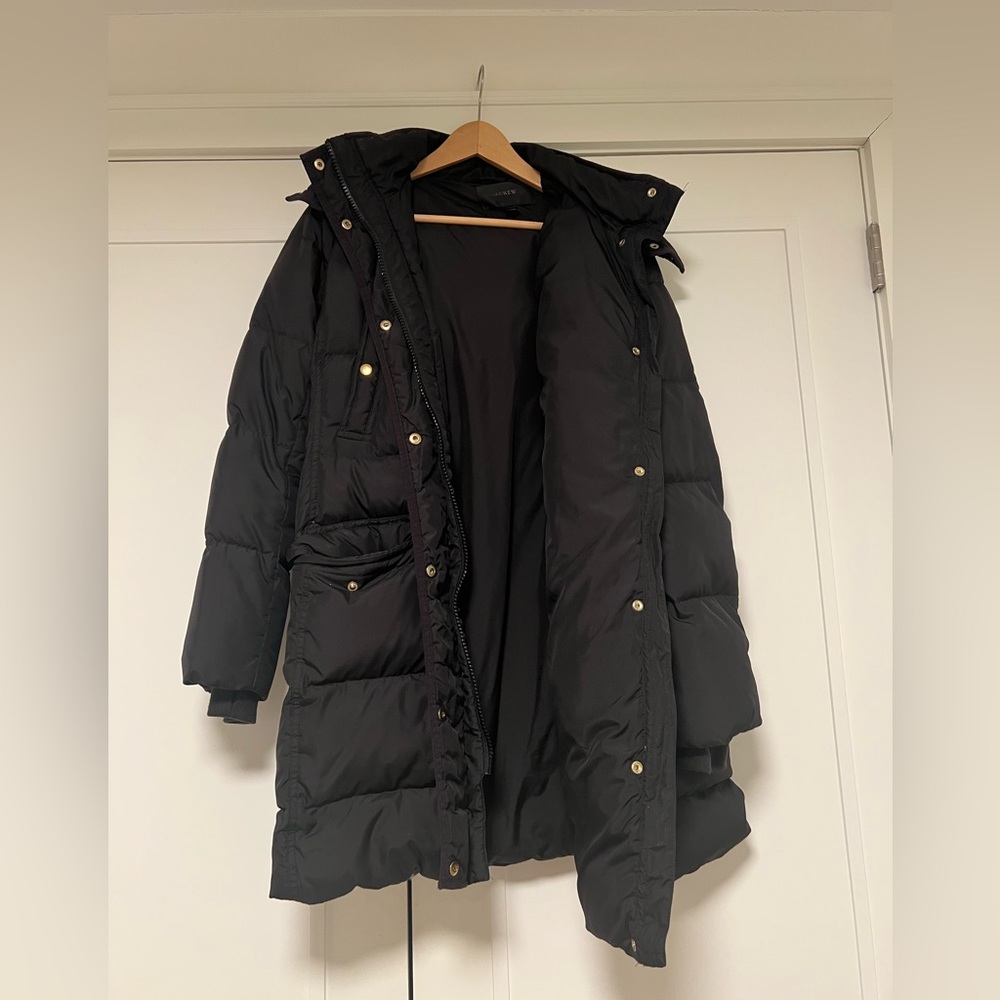 J. Crew Puffer Jacket.